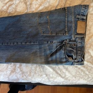 American Eagle boot cut blue jeans. Size 38x32